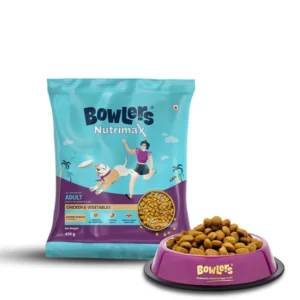 Bowlers Chicken and Vegetables Adult Dog Dry Food 400gm