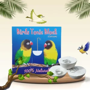 Birds Natural Calcium Mineral Tonic Block 12 Pcs