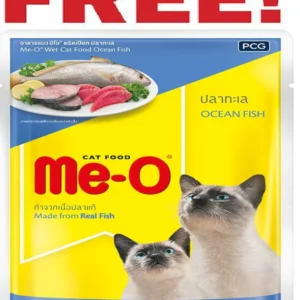 Meo Oceanfish Adult cat Gravy 80gm (Buy 5 Get 1 Free)