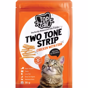 Top Tail Two Tone Strip Chicken With Fish 35gm