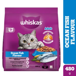 Whiskas Oceanfish Adult Cat Food 480gm