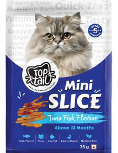 Top tail mini slice Tuna fish flavour 35gm