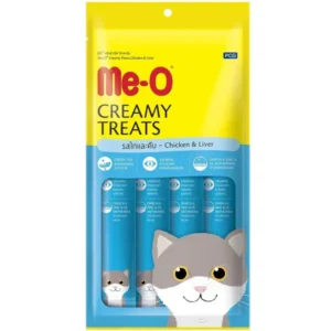 Meo Creamy Treats Chicken And Liver 15gm (pack of 4)