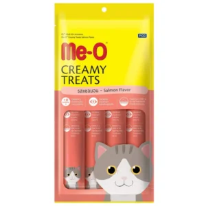 Meo Creamy Treats Salmon Flavour 15gm (pack of 4)