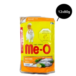 Meo Mackeral Adult Gravy 80gm (pack of 12)