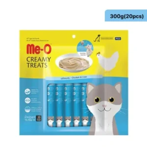 Me O Creamy Treats Chicken & Liver 300gm