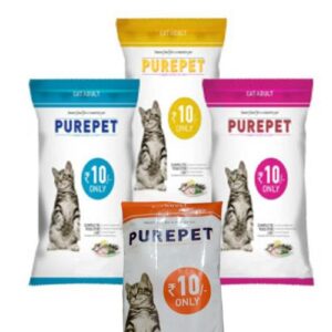 Purepet Adult Cat Dry Food 30gm (Ocean Fish, Sea Food, Mackerel, Tuna & Salmon)(Pack of 40)