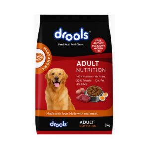 Drools Meat and Rice Adult Dry Food 3kg