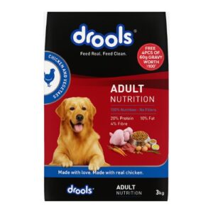 Drools Chicken and Vegetable Adult Dry Food 3kg
