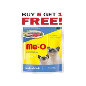 Meo Oceanfish Adult cat Gravy 80gm (Buy 5 Get 1 Free)