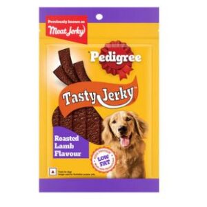 Pedigree Roasted Lamb Tasty Jerky Dog Treat 70gm