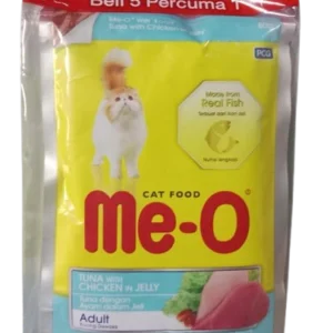 Meo Tuna With Chicken In Jelly Adult (Buy 5 Get 1 Free)