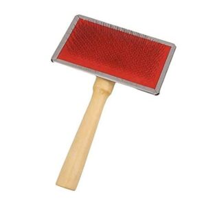 Dog Grooming Deshedding Curved Slicker Brushes with Hard Pins