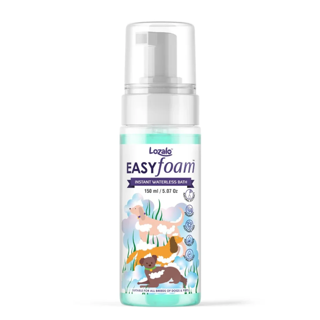 Lozalo Easy Foam Waterless Bath Shampoo 150ml