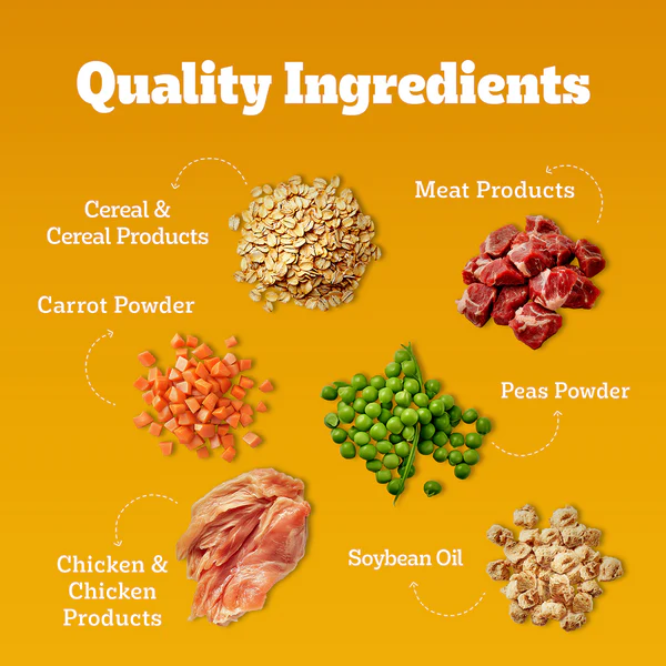 Pedigree Meat & Rice Adult Dog Dry Food - Image 4