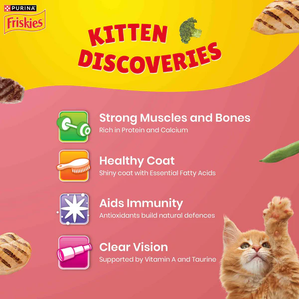 Purina Friskies Kitten Discoveries Dry Cat Food - Image 3