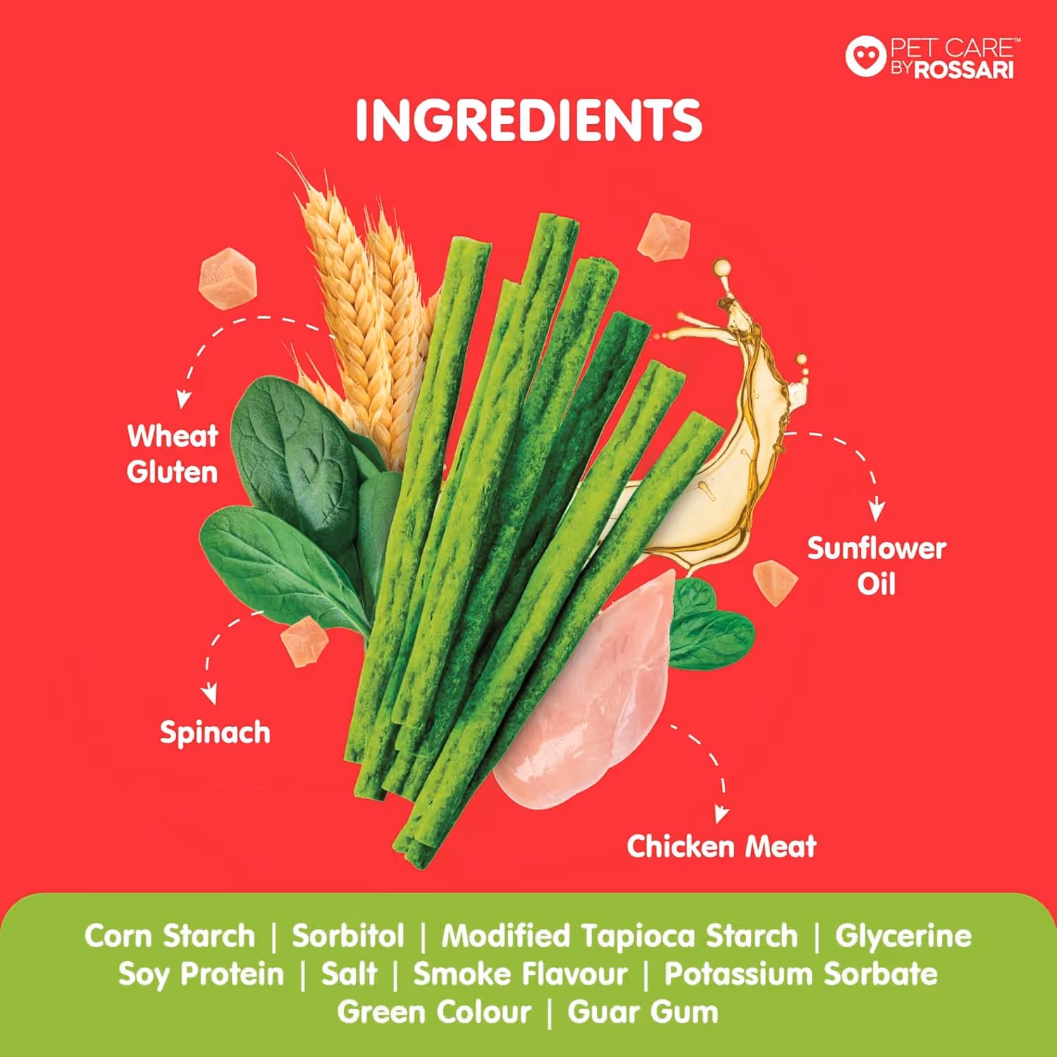 Zippy Chick N' Stix Sticks for Dog Spinach 100g - Image 4