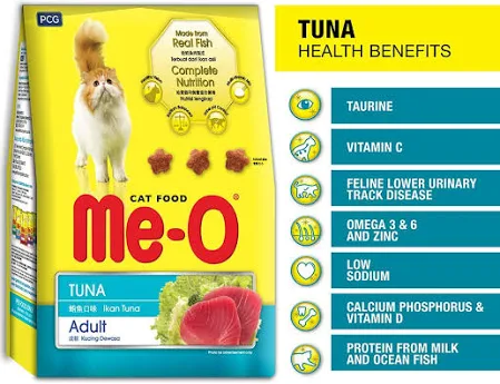 Me O Tuna Adult Cat Dry Food - Image 2