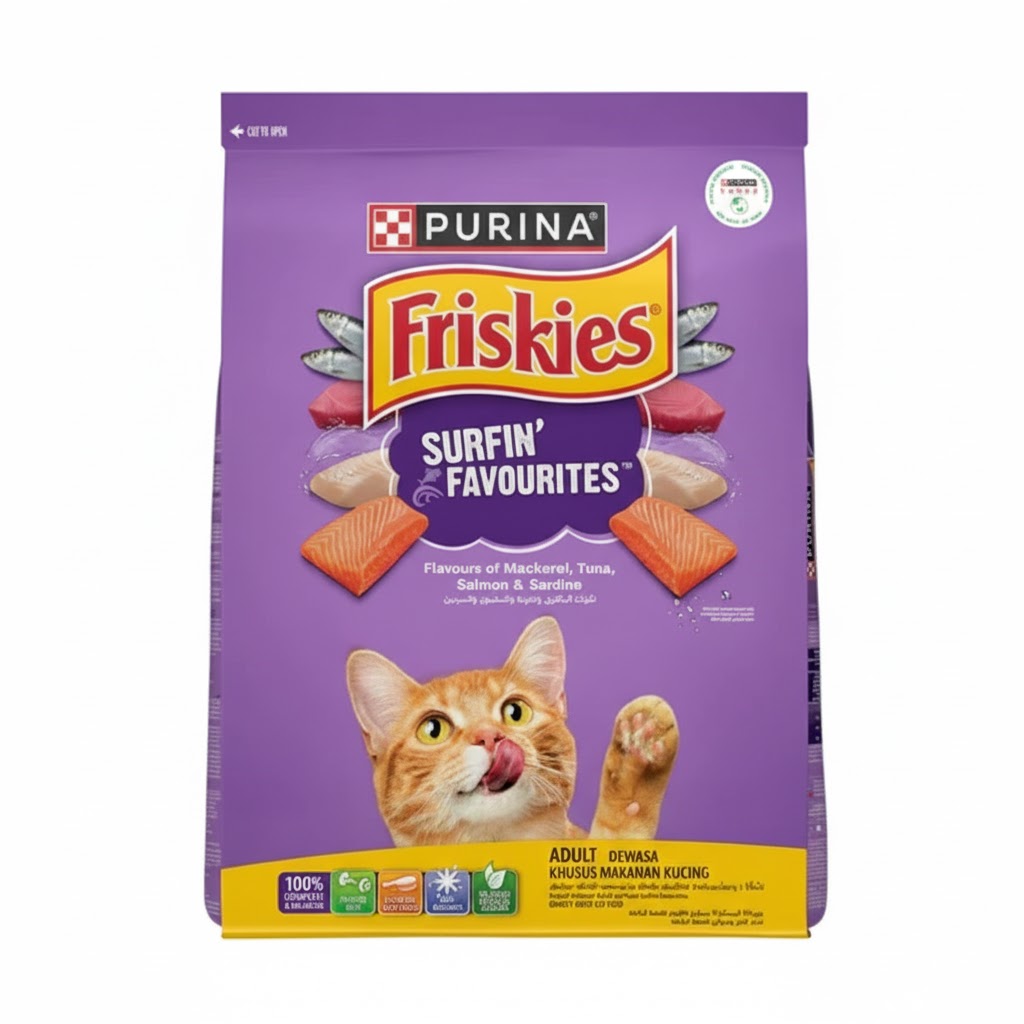 Purina Friskies Surfin Favourites Cat Dry Food